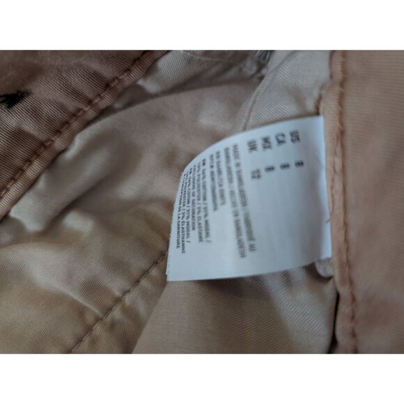 American Eagle Outfitters Womens Super Stretch Pink Shorts Size 8 - Picture 3 of 4